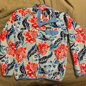 Patagonia Synchilla sweater in Manoa Dusk Blue